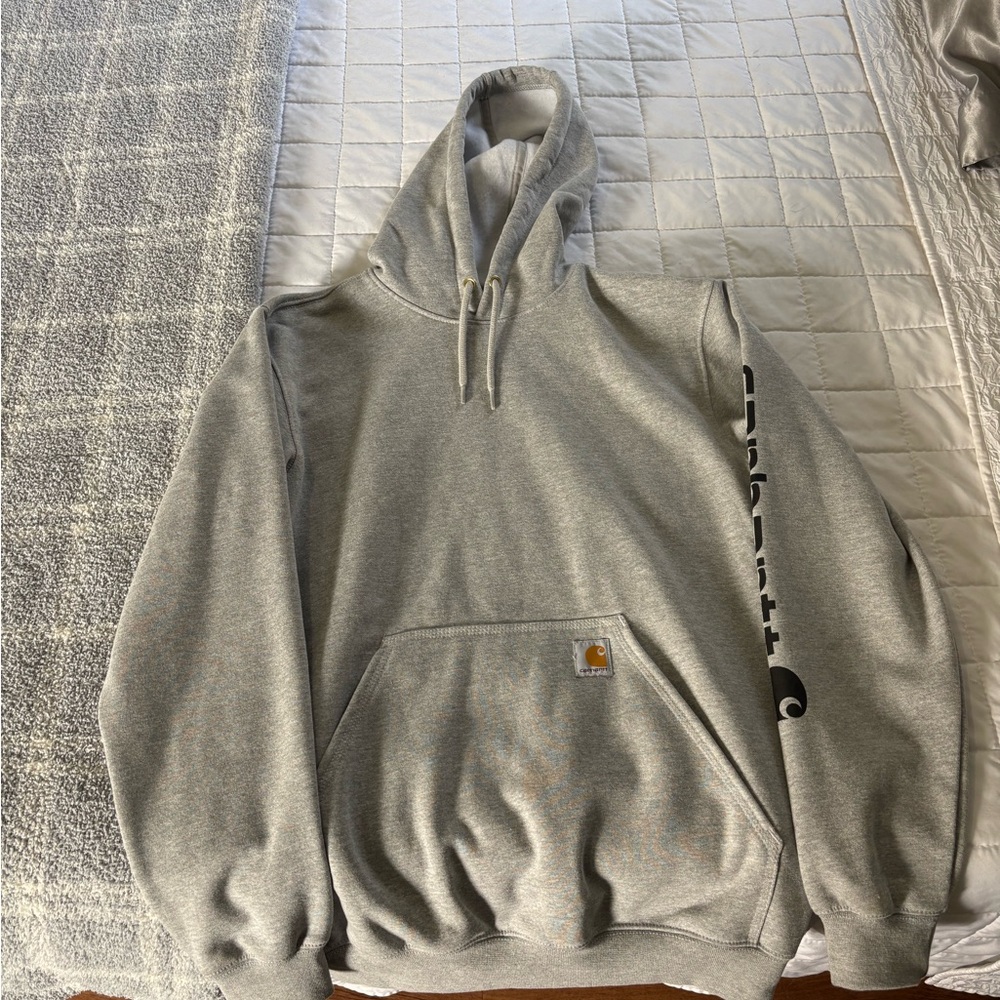 Carhartt Heather Gray Hoodie